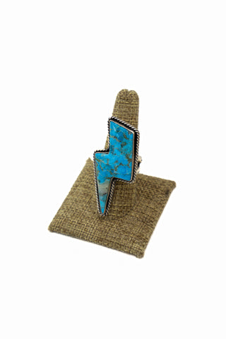 Lightning Bolt Ring - Adjustable