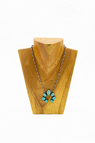 Naja Necklace - Kingman Turquoise