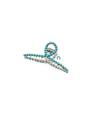 Faux Turquoise Claw Clip