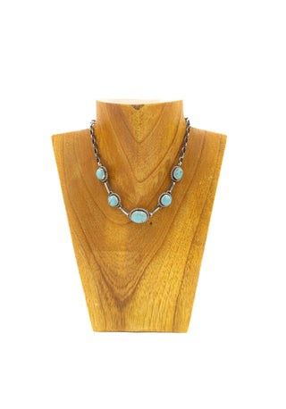 Choker Necklace - Kingman Turquoise