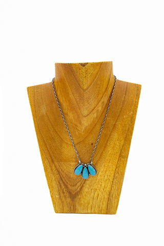 Kaylie Necklace - Kingman Turquoise