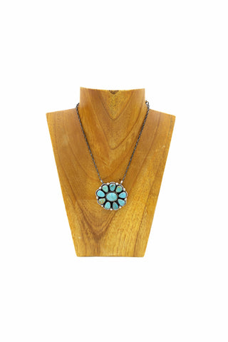 Retro Flower Necklace - #6