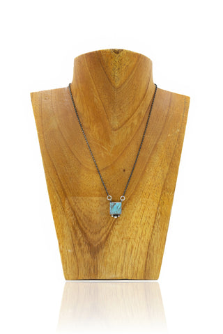 Paisley Necklace - Kingman Turquoise