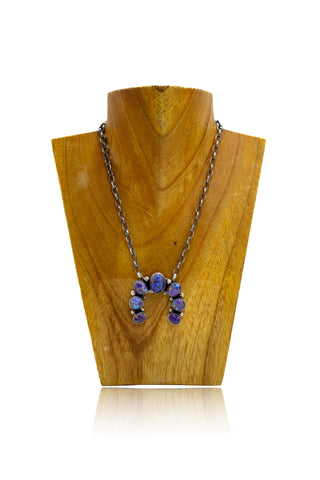 Naja Necklace - Purple Mojave