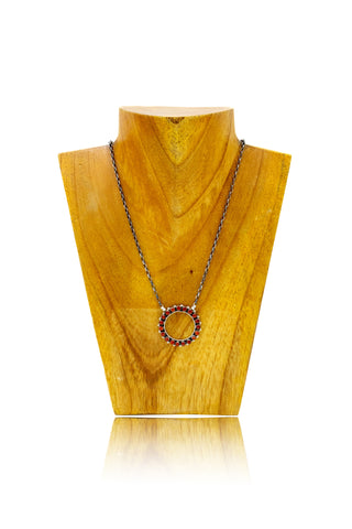Phyllis Necklace - Red Spiny Oyster