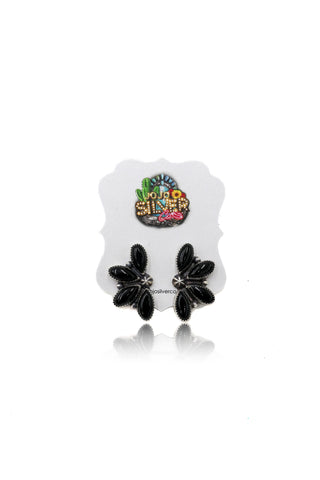 Brit Studs - Black Onyx