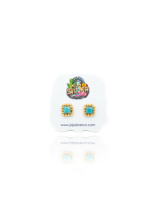Alisha Studs - Gold Plated