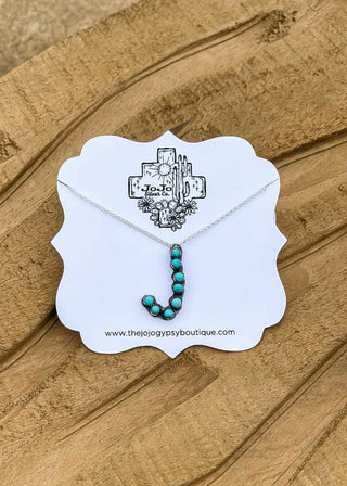 Kingman Initial Necklace